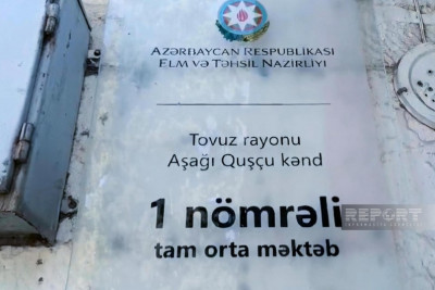 Tovuzda 71 nəfərin tüstüdən zəhərləndiyi məktəbdə tədris prosesi bərpa olunub