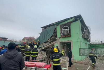 Novxanıda partlayış olub, yaralananlar var
