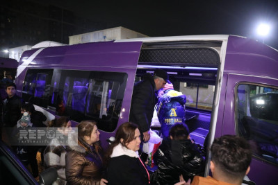 Növbəti köç karvanı Şuşa şəhərinə çatıb, açarlar təqdim olunub - YENİLƏNİB/FOTO