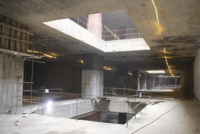Bu metro stansiyanın tikintisi dayandırılıb - RƏSMİ