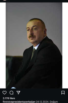 Mehriban Əliyeva Prezident İlham Əliyevi doğum günü münasibəti ilə təbrik edib