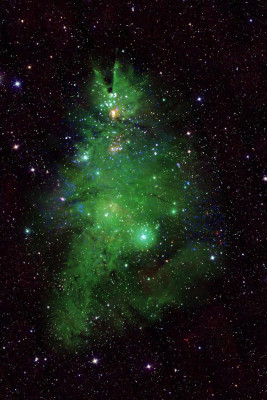 Kosmosdan Milad Ağacı: NASA-dan füsunkar görüntü