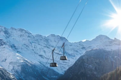 İsveçrədə dünyanın ən sərt yoxuşlu kanat yolu açıldı - FOTO/VİDEO