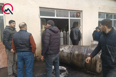 Tovuzda partlayış baş verdi, yaralılar var