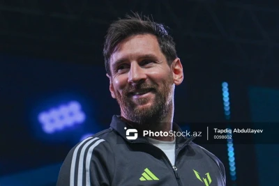 Lionel Messi Bakıya səfəri ilə bağlı paylaşım edib