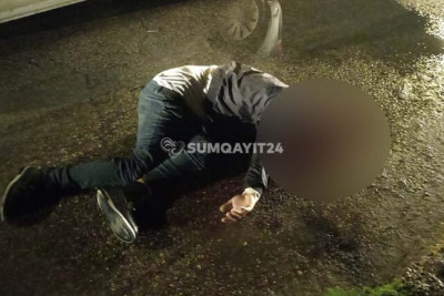 Sumqayıtda maşın piyadanı vurub – FOTO