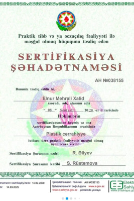 Nazir müavininin sənəd saxtakarlığı üzə çıxdı - FOTO