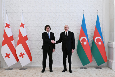 Gürcüstanın Baş naziri: İlham Əliyev Azərbaycanı irəli aparan liderdir