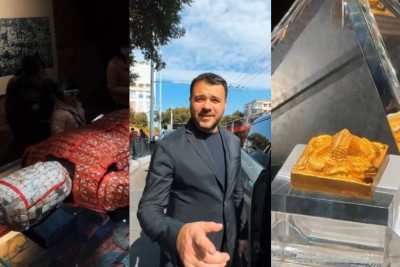 Emin kralın 2000 illik məzarını nümayiş etdirdi - VİDEO