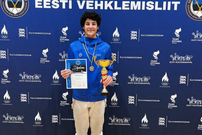 Azərbaycan qılıncoynadanı Estoniyada bürünc medal qazanıb