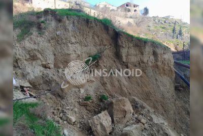 Bu gün Bakının Xətai rayonunda sürüşmə baş verib