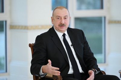 Prezident İlham Əliyev telekanallara müsahibəsində İranla gələcək münasibətlərə toxunub