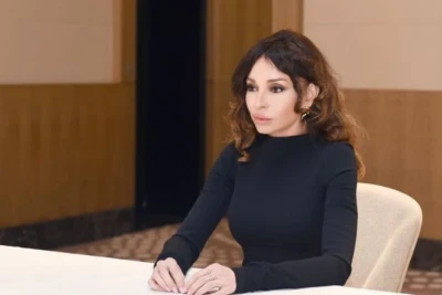 Mehriban Əliyeva Türkiyədəki yanğınla bağlı paylaşım edib