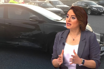 Tanınmış jurnalist qəzaya düşdü