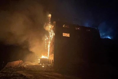 Türkiyədə hotel yanıb, 10 nəfər həlak olub - VİDEO