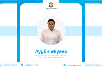 Həkim-endokrinoloq: “Pəhriz şəkərli diabet xəstələrinin müalicəsində ən önəmli rollardan birini oynayır”