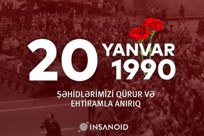 Bu gün 20 Yanvar faciəsinin 35-ci ildönümüdür