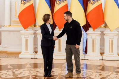 Ukrayna və Moldova liderləri Kiyevdə Azərbaycan qazına ehtiyacdan danışıblar