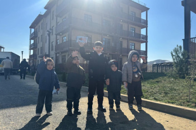 Cəbrayılda daha 42 ailəyə evlərinin açarları təqdim olunub - FOTO