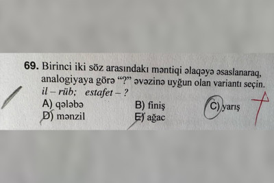 Ən çox bu suala səhv cavab verilib