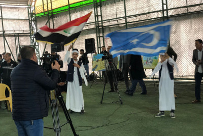 İraqın Tel-Afər şəhərində azərbaycanlı və İraq türkman şairlərinin şeir festivalı keçirilib - FOTO