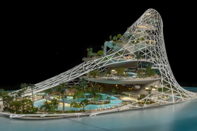 Dubayda dünyanın ən hündür sağlamlıq kurortu inşa ediləcək - FOTO