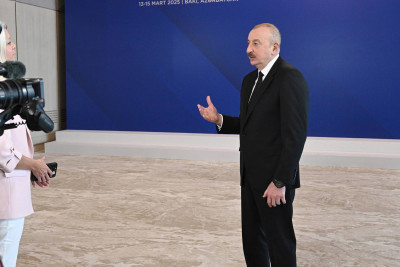 Prezident İlham Əliyev “Euronews” televiziyasına müsahibə verib