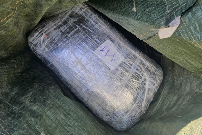 Xəzərdə balıqçılarda 10 kq narkotik aşkarlanıb - FOTO