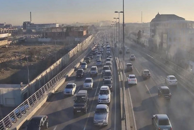 Bakıda sıxlıq olan yollar açıqlanıb - SİYAHI