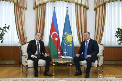 Qazaxıstan XİN rəhbəri Azərbaycan-Ermənistan normallaşma prosesi barədə məlumatlandırılıb