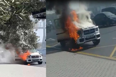 Bakıda biznesmen oğlunun yandığı "Gelandewagen" banka necə girov qoyulub?