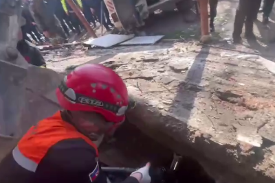Bərdədə binada uçqun olub, qadın dağıntılar altından çıxarılıb