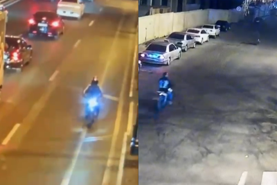 Bakıda narkotik vasitənin təsiri altında avtoxuliqanlıq edən motosiklet sürücüsü həbs edilib