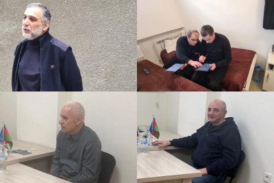 Ombudsman Vardanyan, Arayik və hərbi cinayətlərdə ittiham olunan digər ermənilərə baş çəkib