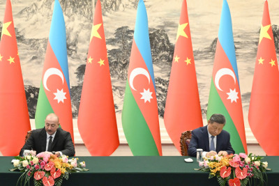 Pekində Azərbaycan-Çin sənədləri imzalanıb - FOTO