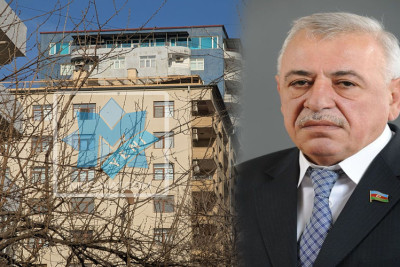 Sabiq deputata məxsus binanın damında mansard tikilir? - FOTO
