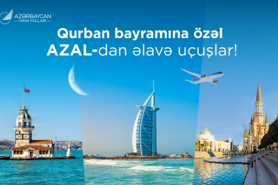 Qurban bayramına özəl uçuşların sayını artırır - AZAL