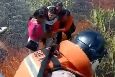 Yoxa çıxan təyyarənin sərnişinləri bataqlıqdan tapıldı