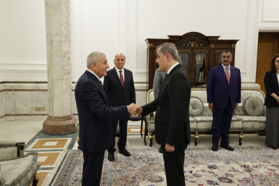 İraq Prezidenti Ceyhun Bayramovu qəbul edib