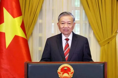 Vyetnam Kommunist Partiyası Mərkəzi Komitəsinin Baş katibi Azərbaycana dövlət səfərinə gəlib