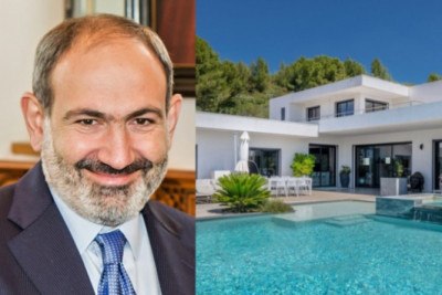 Nikol Paşinyan 3,1 milyon avroya Marseldə dəbdəbəli malikanə alıb