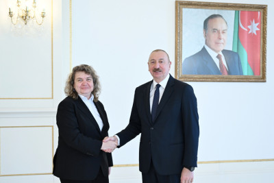 Prezident İlham Əliyev Bolqarıstan Milli Assambleyasının sədrini qəbul edib