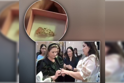 Tovuzda valideynlərin qızıl üzük hədiyyə etdiyi müəllimə töhmət verilib