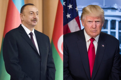 İlham Əliyev Donald Trampa başsağlığı verib