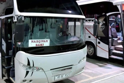 Bakı–Naxçıvan–Bakı reysi üzrə avtobus daşımaları bərpa olunub, üç avtobus gömrükdə yubandı