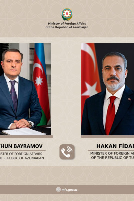 Türkiyədən Azərbaycana təbrik: Azərbaycanın və Türkiyənin xarici işlər nazirləri arasında telefon danışığı olub