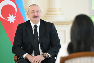 Prezident İlham Əliyev: "Tramp Zəngəzur dəhlizinə öz adını verdikdən sonra əminəm ki, bu layihə çox yaxın zamanda reallaşacaq"