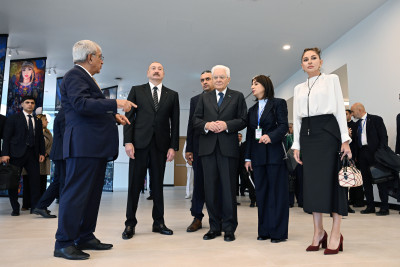 Bakıda İtaliya-Azərbaycan Universitetinin ilk tədris korpuslarının açılışı olub