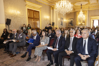 Heydər Əliyev Fondunun vitse-prezidenti Leyla Əliyeva Londonda yüksəksəviyyəli iqlim dialoqunda iştirak edib