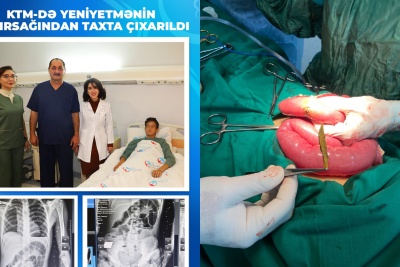 17 yaşlı yeniyetmənin bağırsağından taxta parçaları çıxarıldı